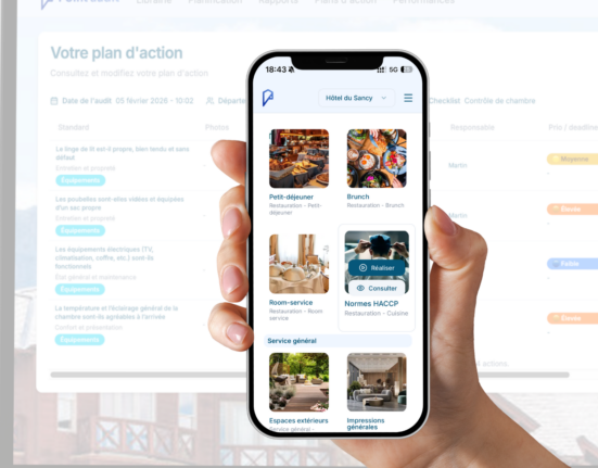 Prise en main de l'outil Point Audit via un téléphone.