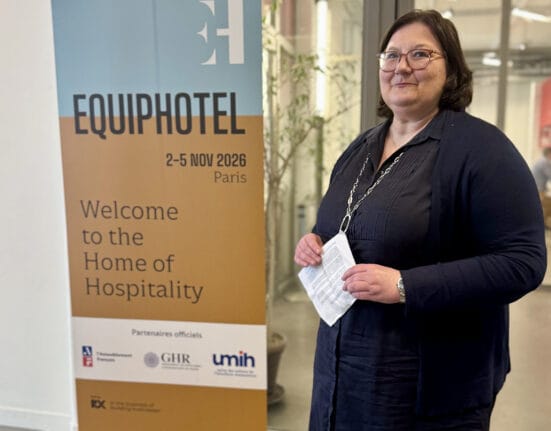 Béatrice Gravier, directrice du salon Equiphotel.