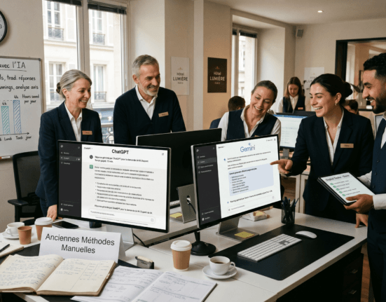 gain de temps hôtellerie avec IA